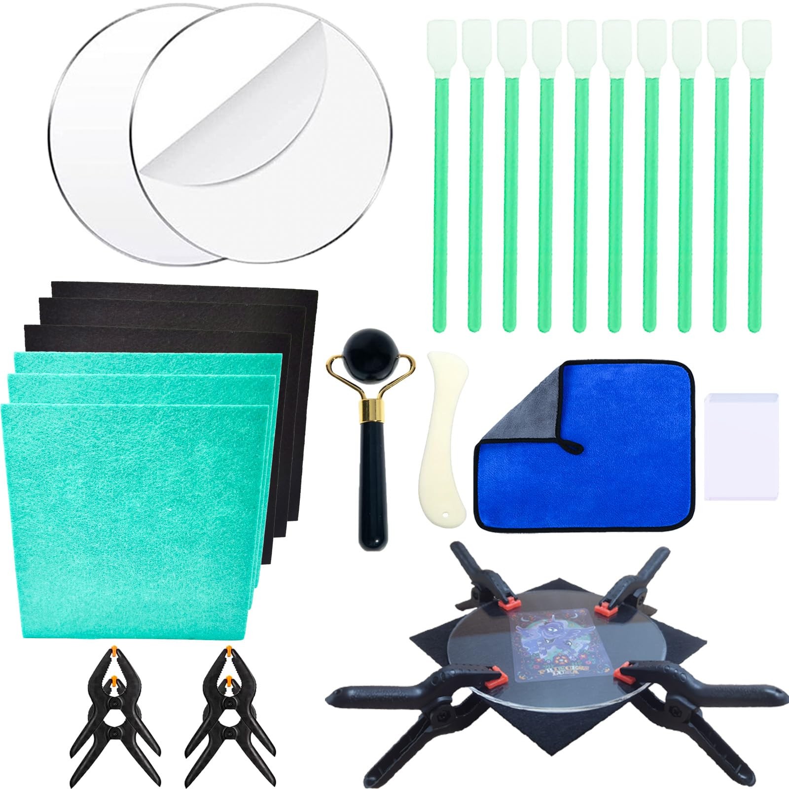 Sports Trading Card Care Cleaning Kit Accessory Pack 28 PCS