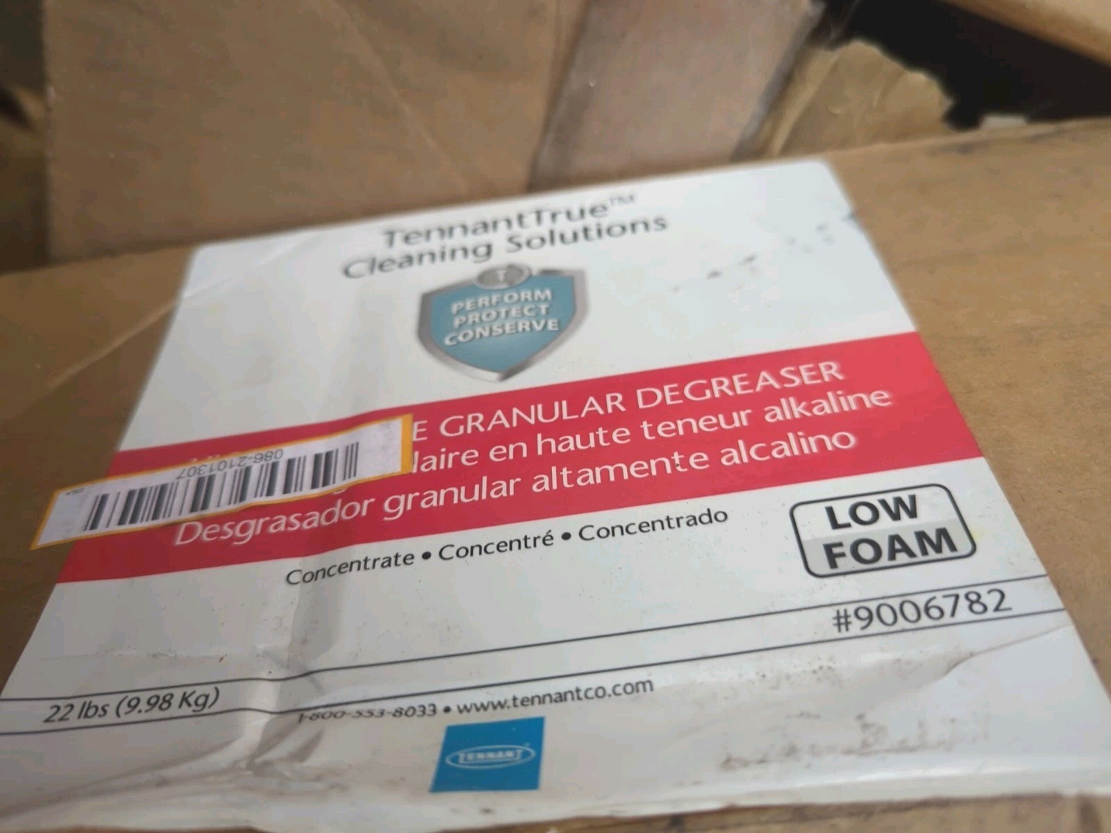 Tennant 9006782 High Alkaline Granular Degreaser 2.2 Lb