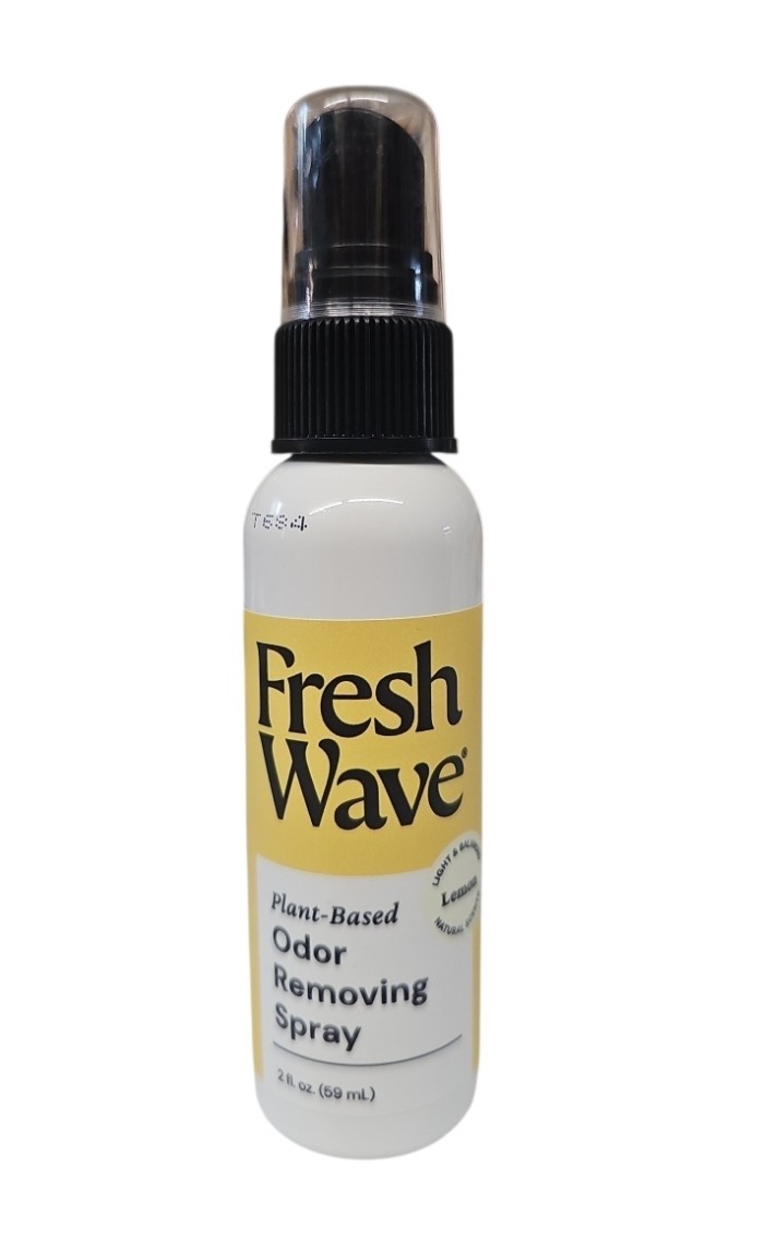 2 Pack Fresh Wave Lemon Scent Odor Eliminator Spray & Air Freshener 2 oz Travel