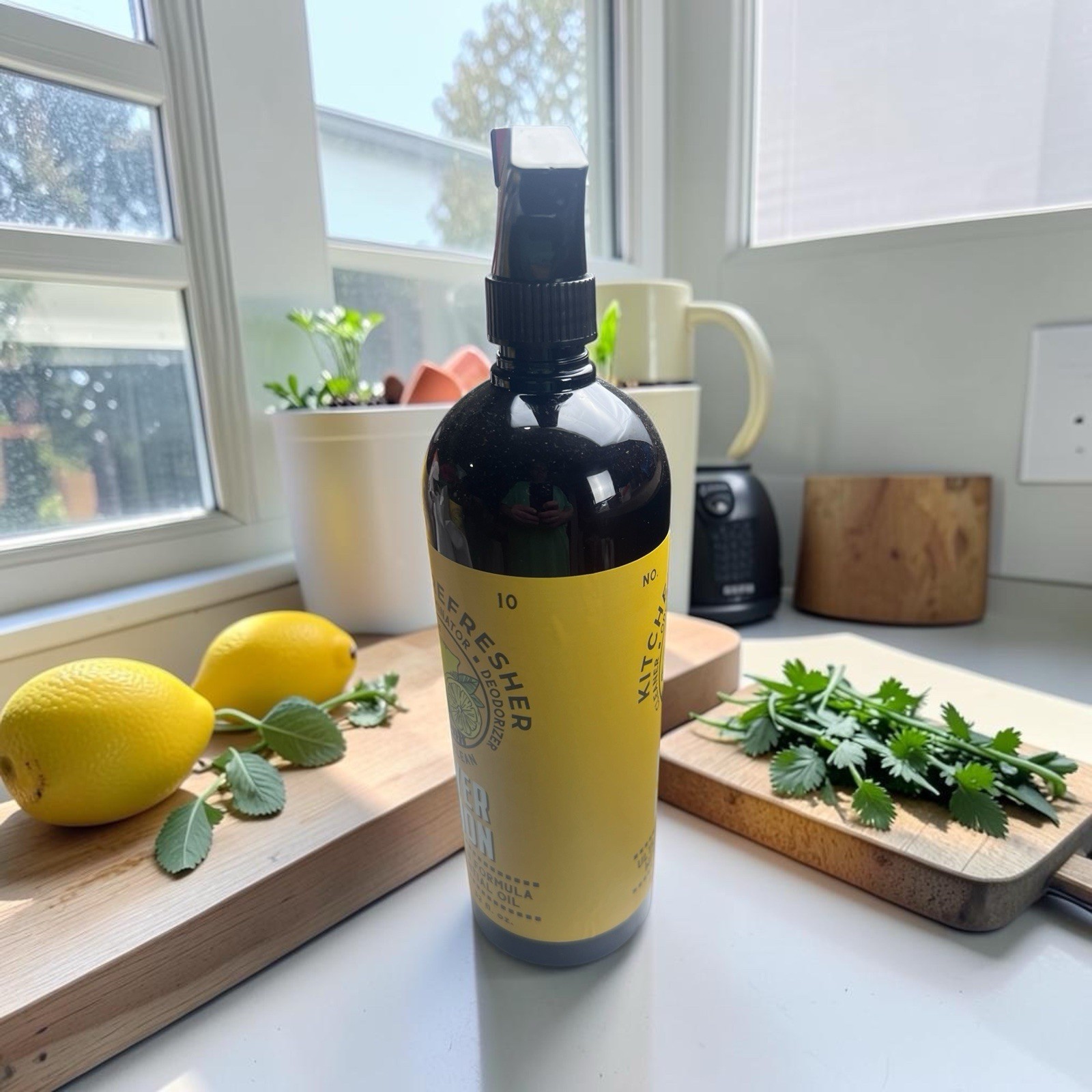 Casa Clean Meyer Lemon Kitchen Refresher Cleaner Spray 32 fl oz New