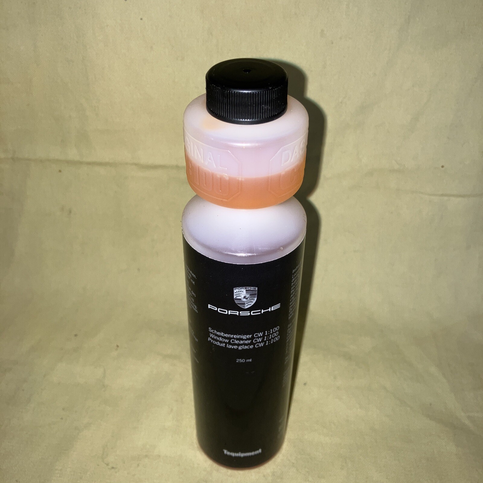 Genuine Porsche Exterior Window Glass Cleaner( TEQUIPMENT ) CW 1: 100 250ml