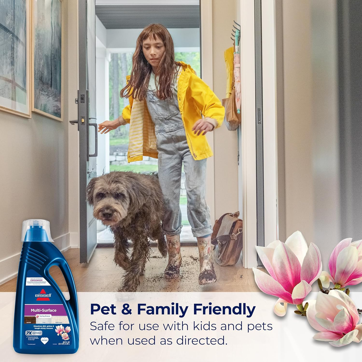 Bissell Multisurface Floor Cleaning Formula for Crosswave and Spinwave (80 Oz),