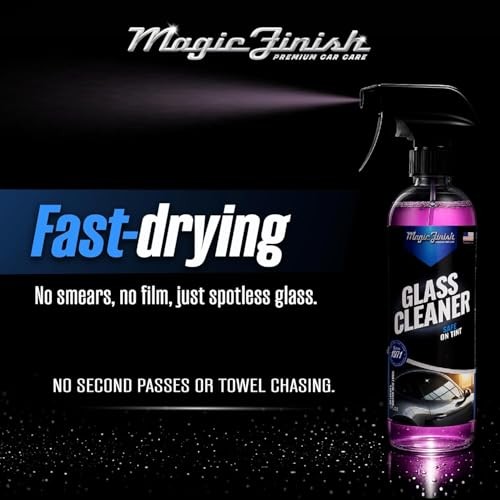 Car Glass Cleaner (1 Gallon) – Ammonia-Free Window 128 Fl Oz (Pack of 1)