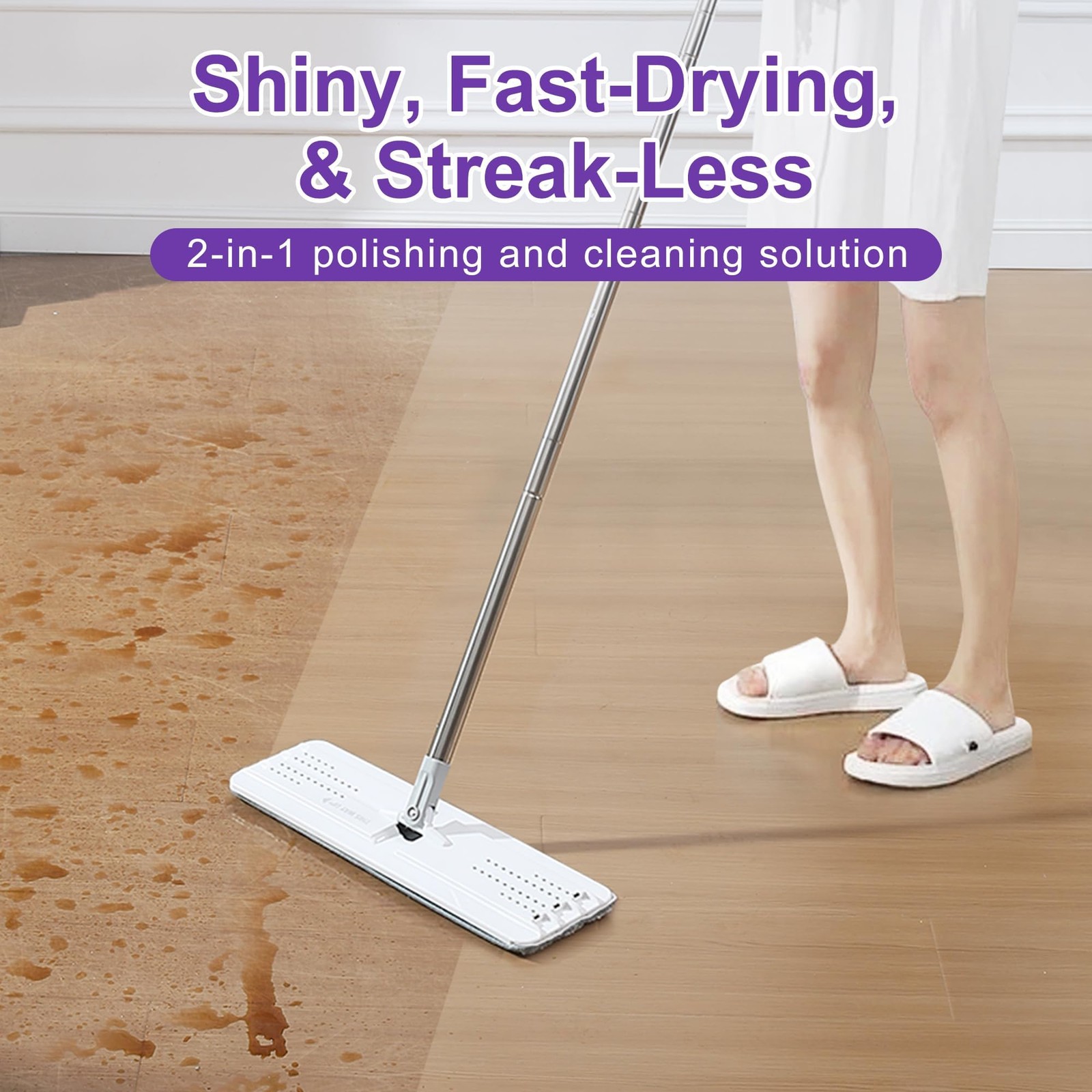 Floor Cleaner for Mopping, 30 PCS Mopping Solution, Hardwood Floor Cleaner, W…