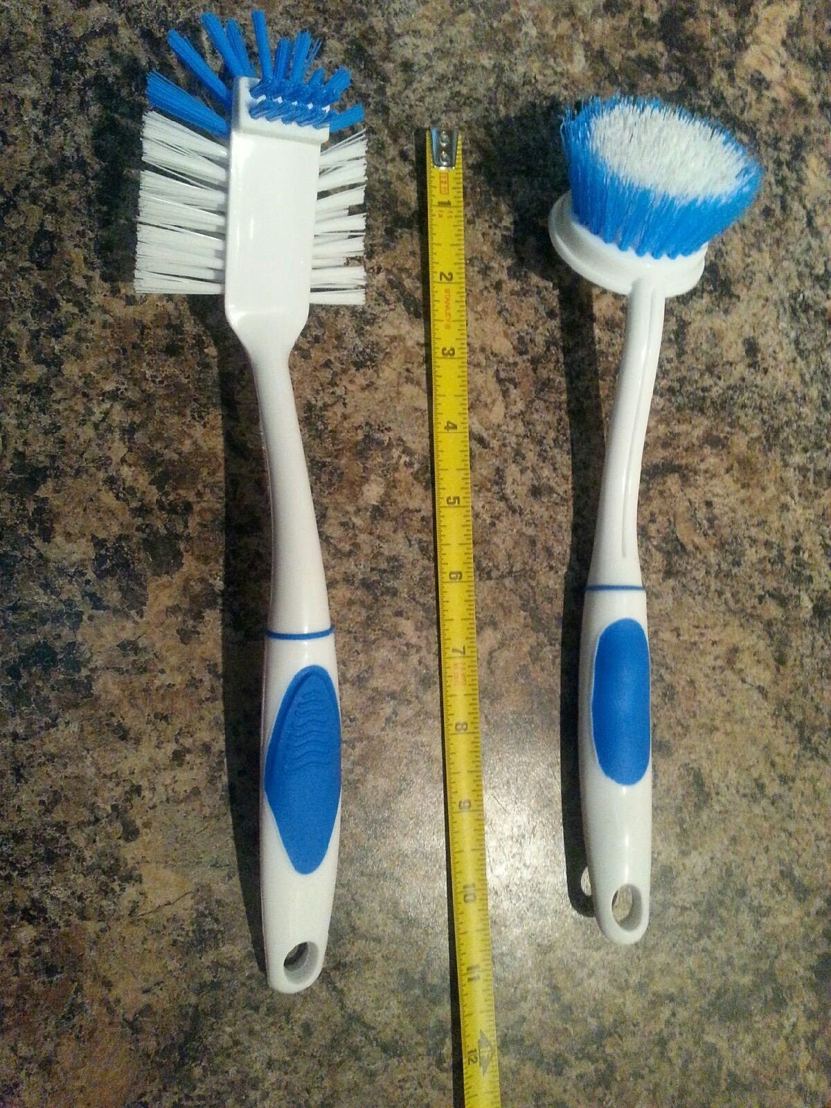 Brush Set, Includes 3 All Purpose Scrub Brushes for Cleaning Kitchen or Bathr…