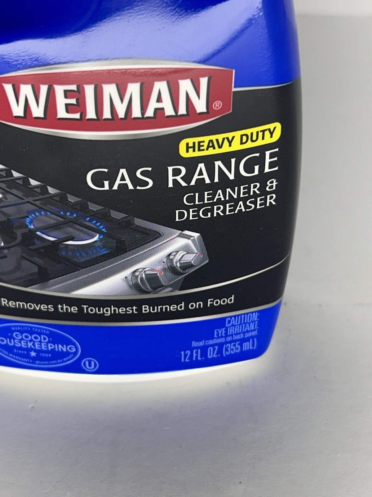 Gas Range Stove Cleaner Weiman 12oz HEAVY DUTY Ceramic CLEANER DEGREASER NEW