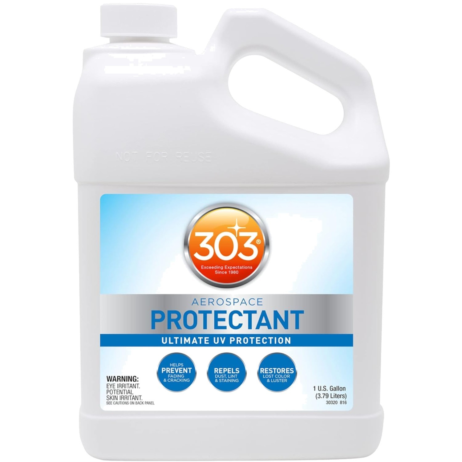 303 UV Protectant Spray – Vinyl, Plastic, Rubber, 1 Gal