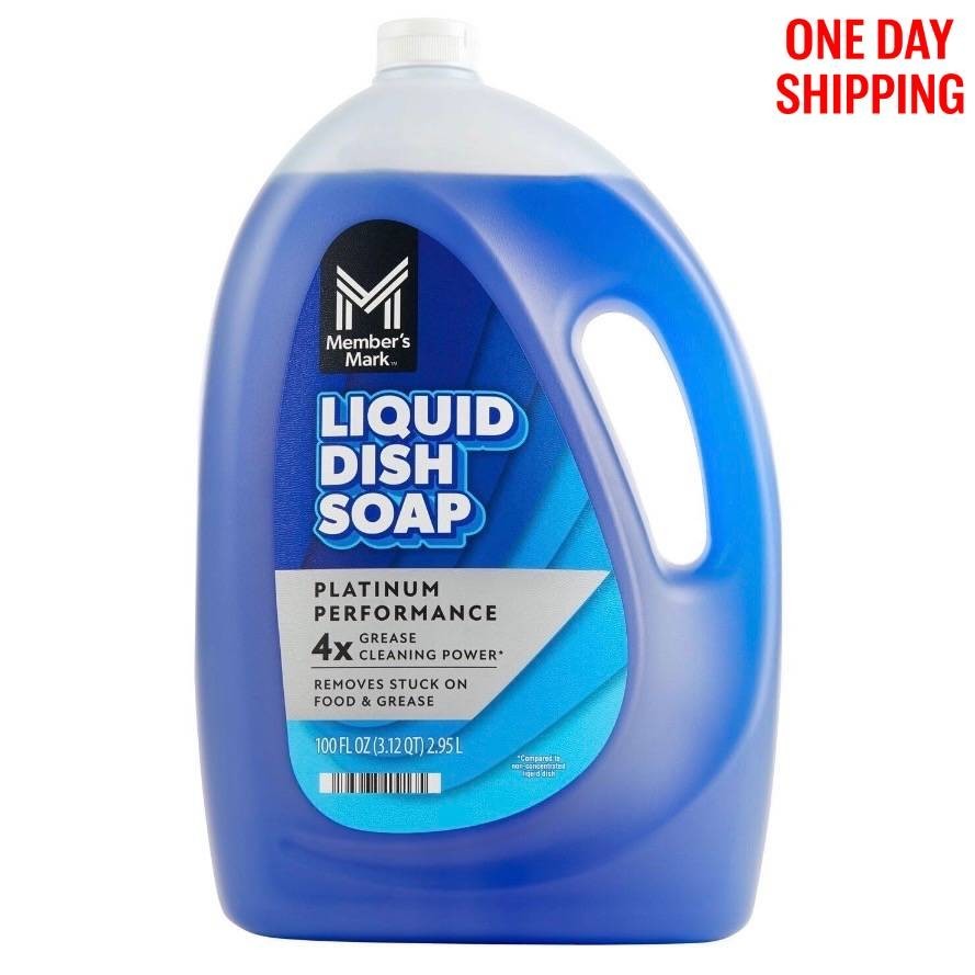 Member’s Mark Platinum Performance Liquid Dish Soap Fresh Clean 100 fl oz