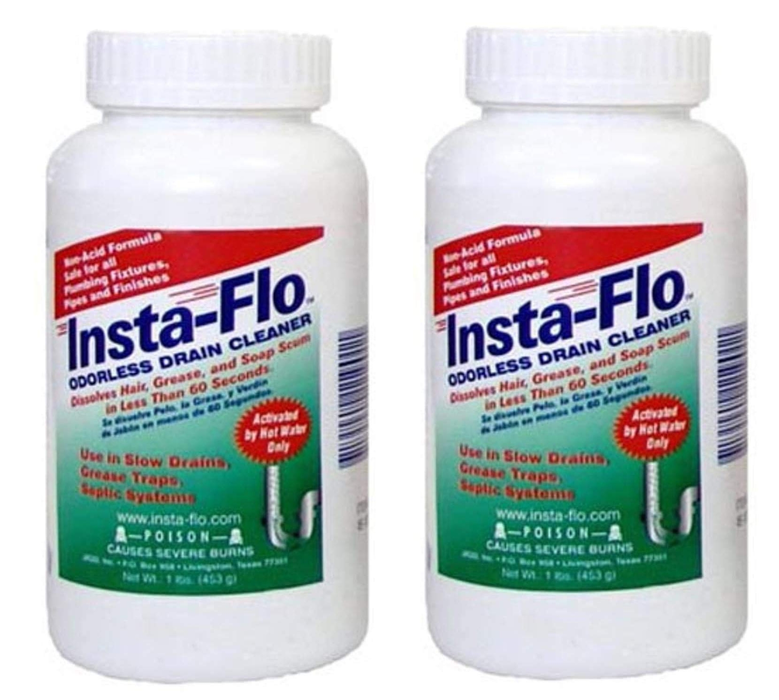 Thrift Marketing Insta Drain Cleaner 1 LB Powerful Drain Opener