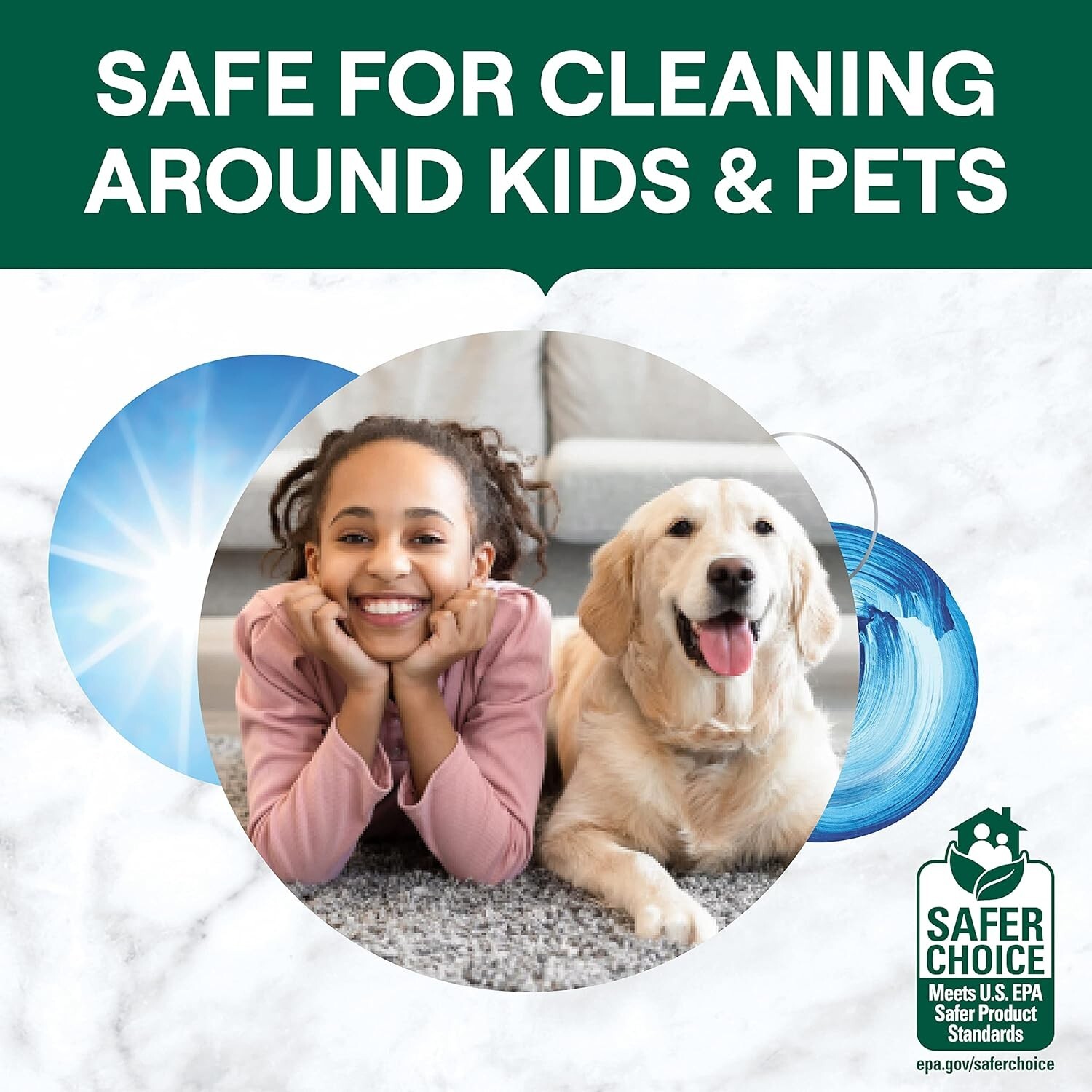 Seventh Generation All-Purpose Cleaner, Free & Clear,  Septic Safe, 23 oz X 4.