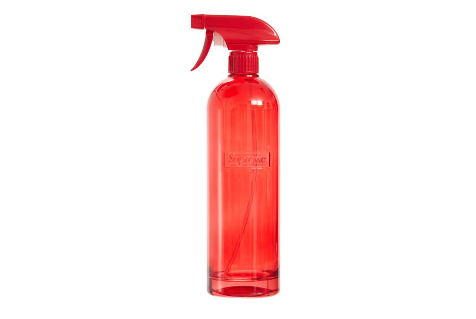 Supreme Accessories Glass Spray Bottle Red SS22 – Brand New