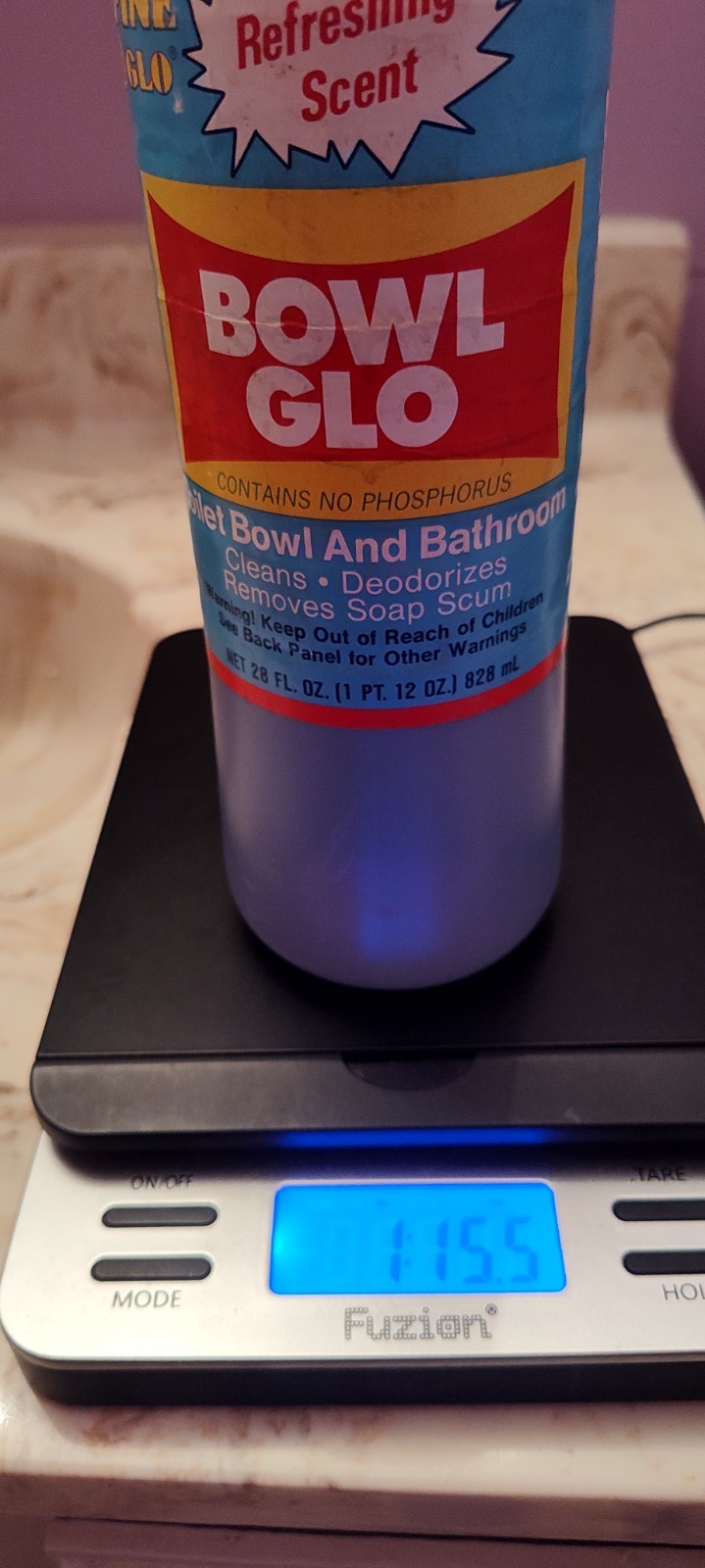 Vintage Pine Glo Bowl Glo Toilet Bowl Bathroom Cleaner Movie Prop Cleaning