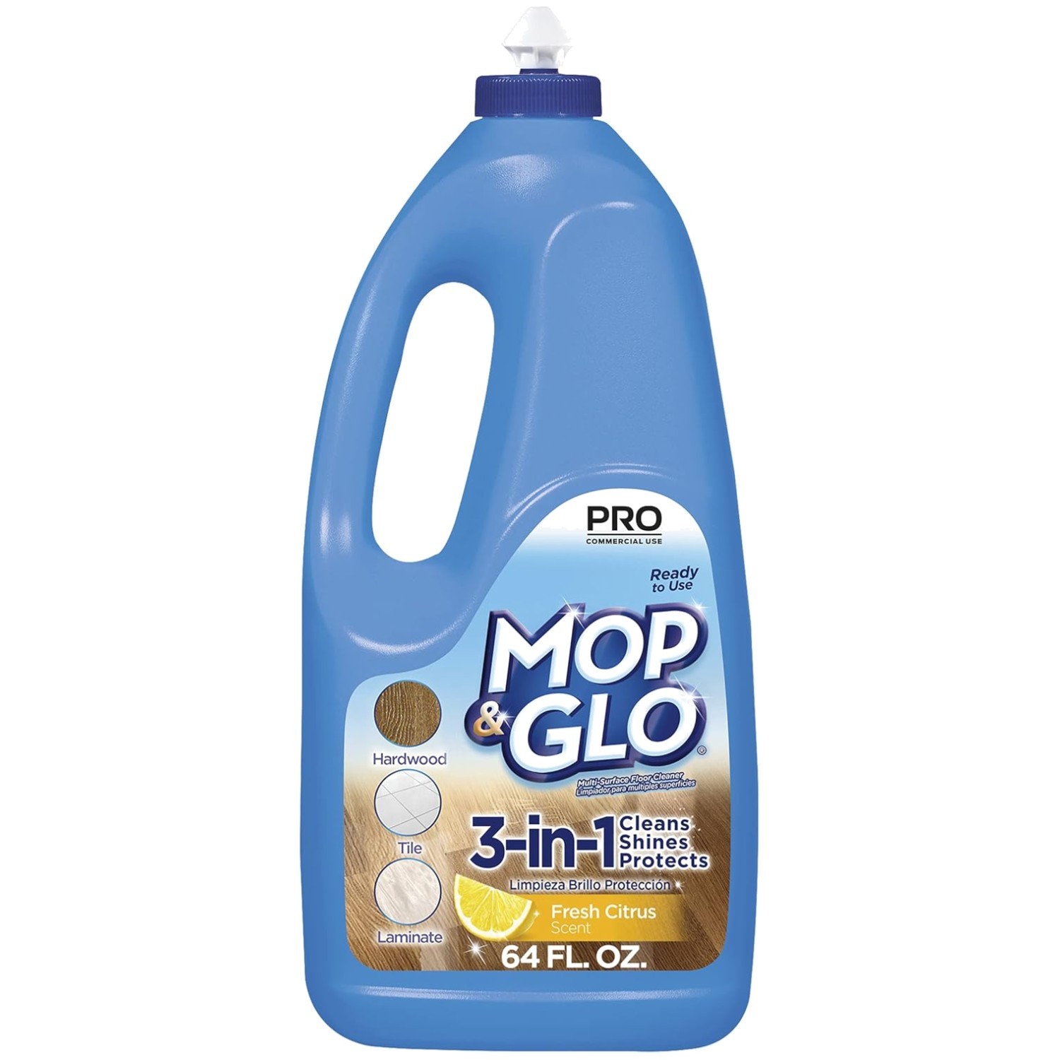 Triple Action Floor Cleaner, Fresh Citrus Scent – 64 Oz