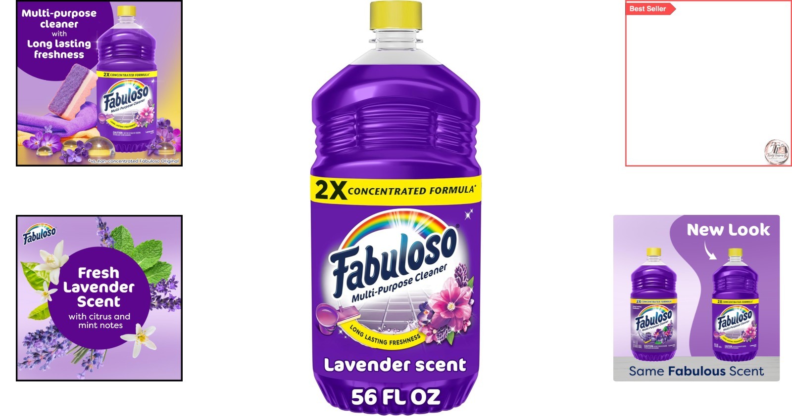 Lavender 2X Concentrated Multi-Purpose Cleaner – Eco-Friendly & Residue-Free