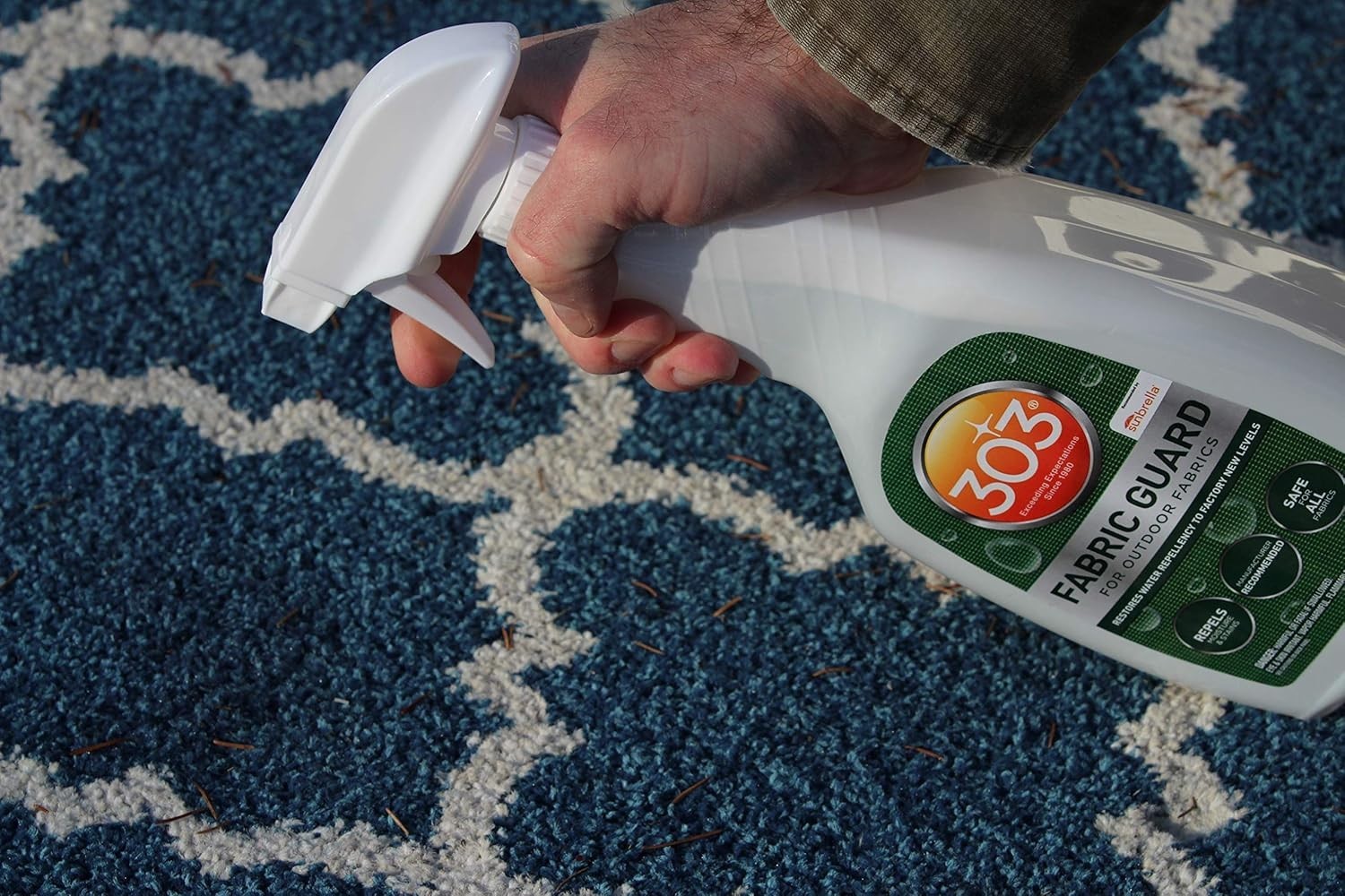 303 Fabric Guard – 128oz Water Repellent & Stain Shielding Spray for All Fabrics