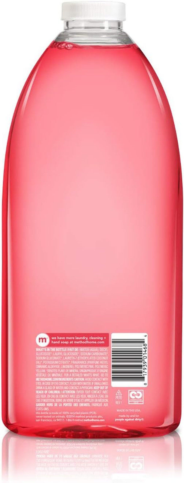 Method All-Purpose Cleaner Refill, Pink Grapefruit, 68 Fl Oz