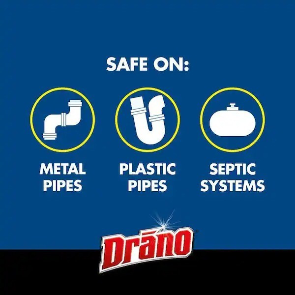 Kitchen Granules Drain Clog Remover and Cleaner Unclogs Grease Blockage 17.6 oz.