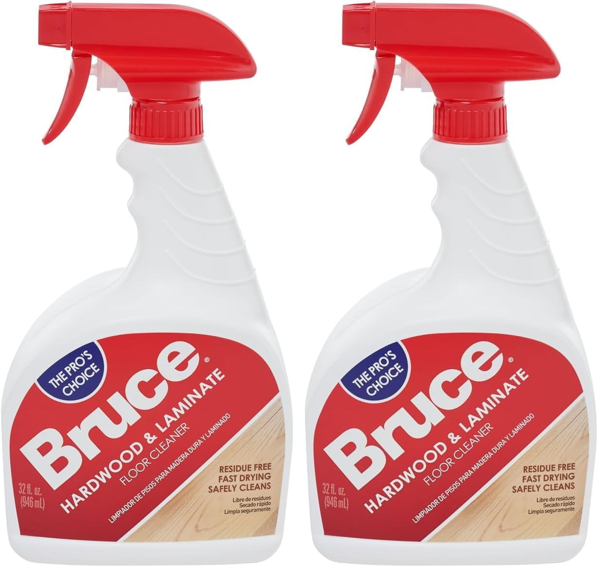 Hardwood and Laminate Floor Cleaner for All No-Wax Urethane Finished Floors Refi