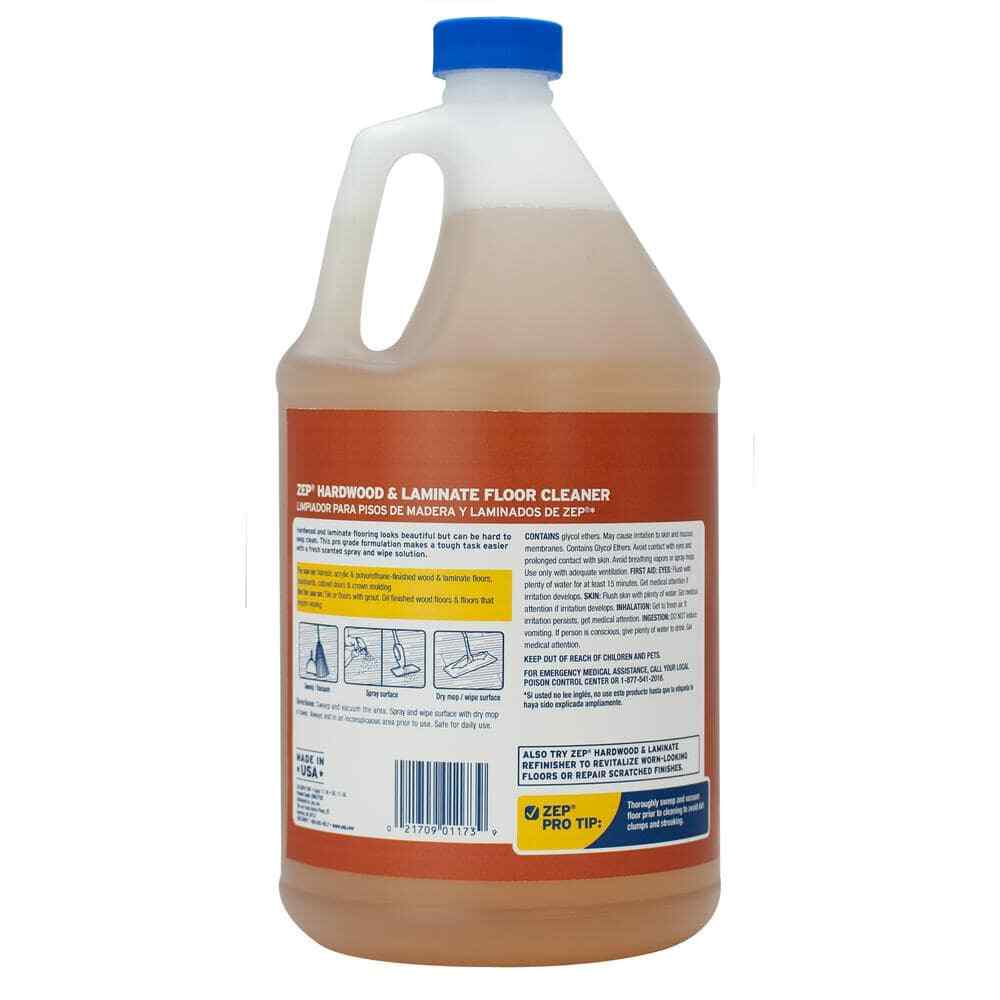 1 Gallon Hardwood and Laminate Floor Cleaner No Rinse Residue Free Fresh Scent
