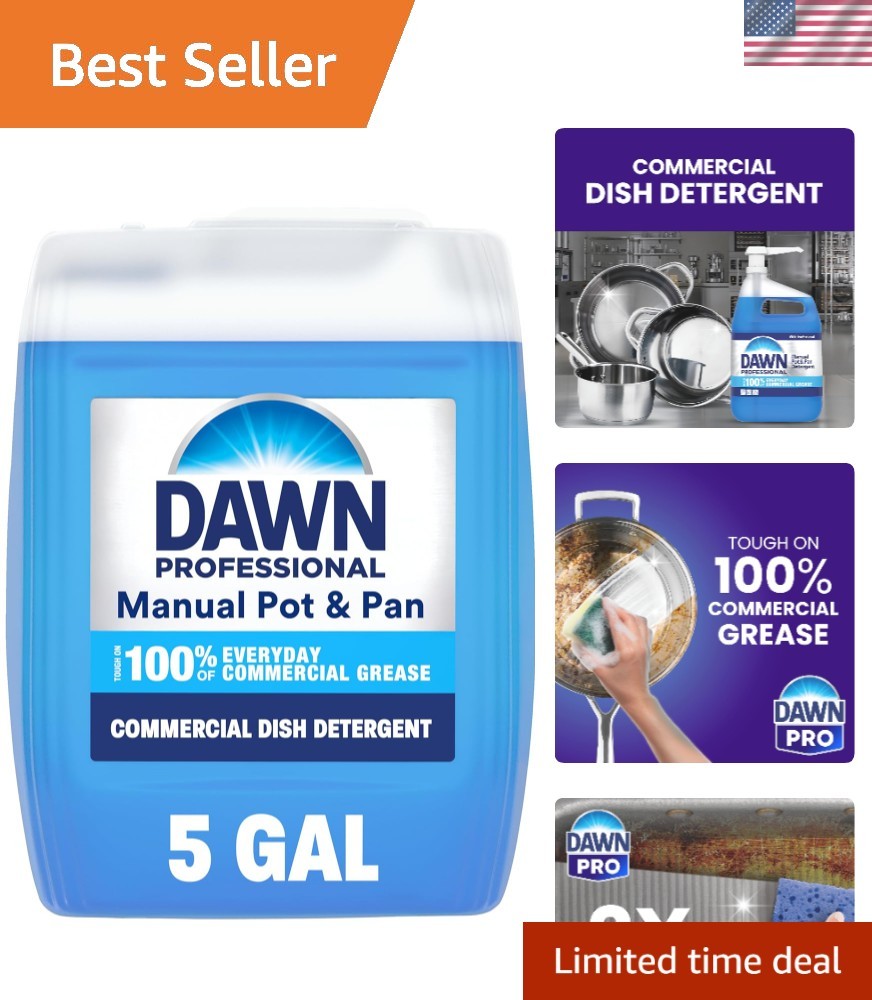 Dawn Professional Liquid Soap – 5 Gallon, Powerful Degreaser with Scent