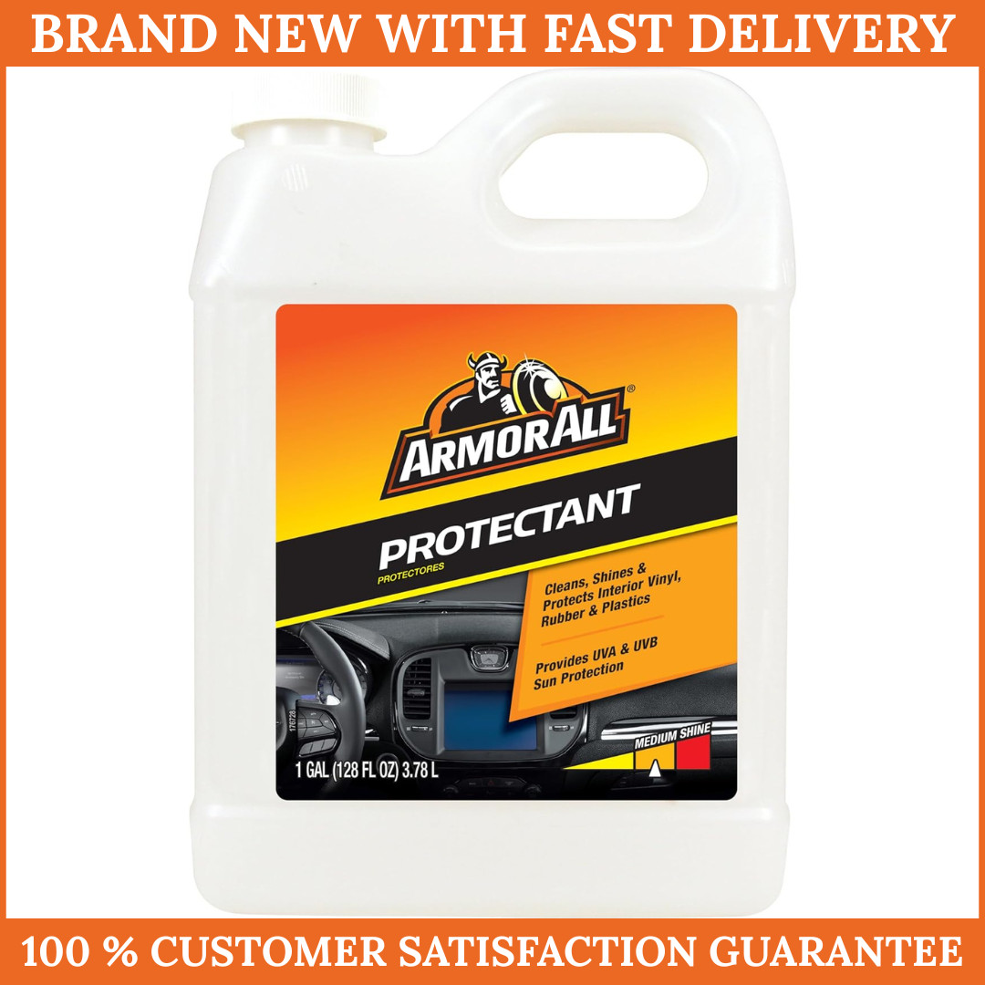 Armor All Car Protectant Refill – 1 Gallon (128 Fl Oz) Interior Cleaner with UV