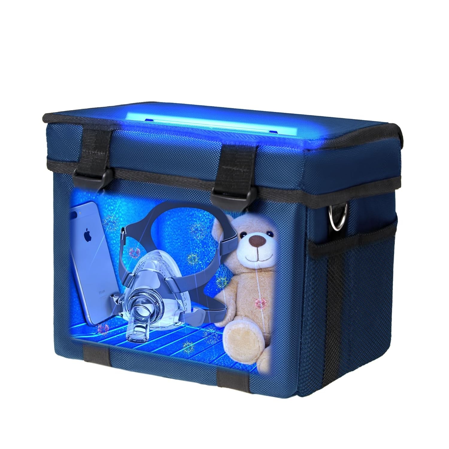 12L UV Sanitizer Box, Portable Sanitizing and Cleaning Machine with 3-Level T…