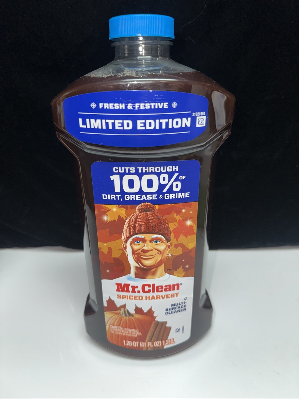 LOT OF 4–Mr. Clean SPICED HARVEST–All Purpose Cleaner, Cleaning Liquid- 41oz