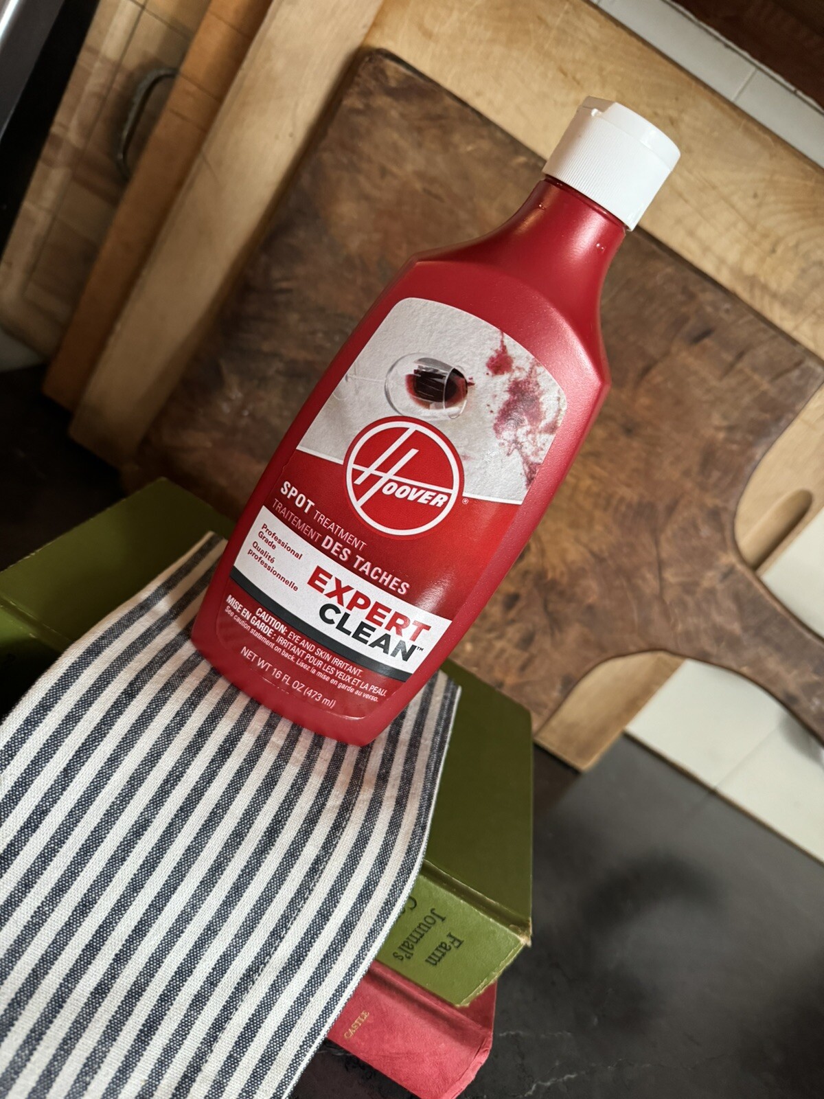 HOOVER EXPERT CLEAN CARPET Spot Treatment CLEANER 16oz Professional Grade