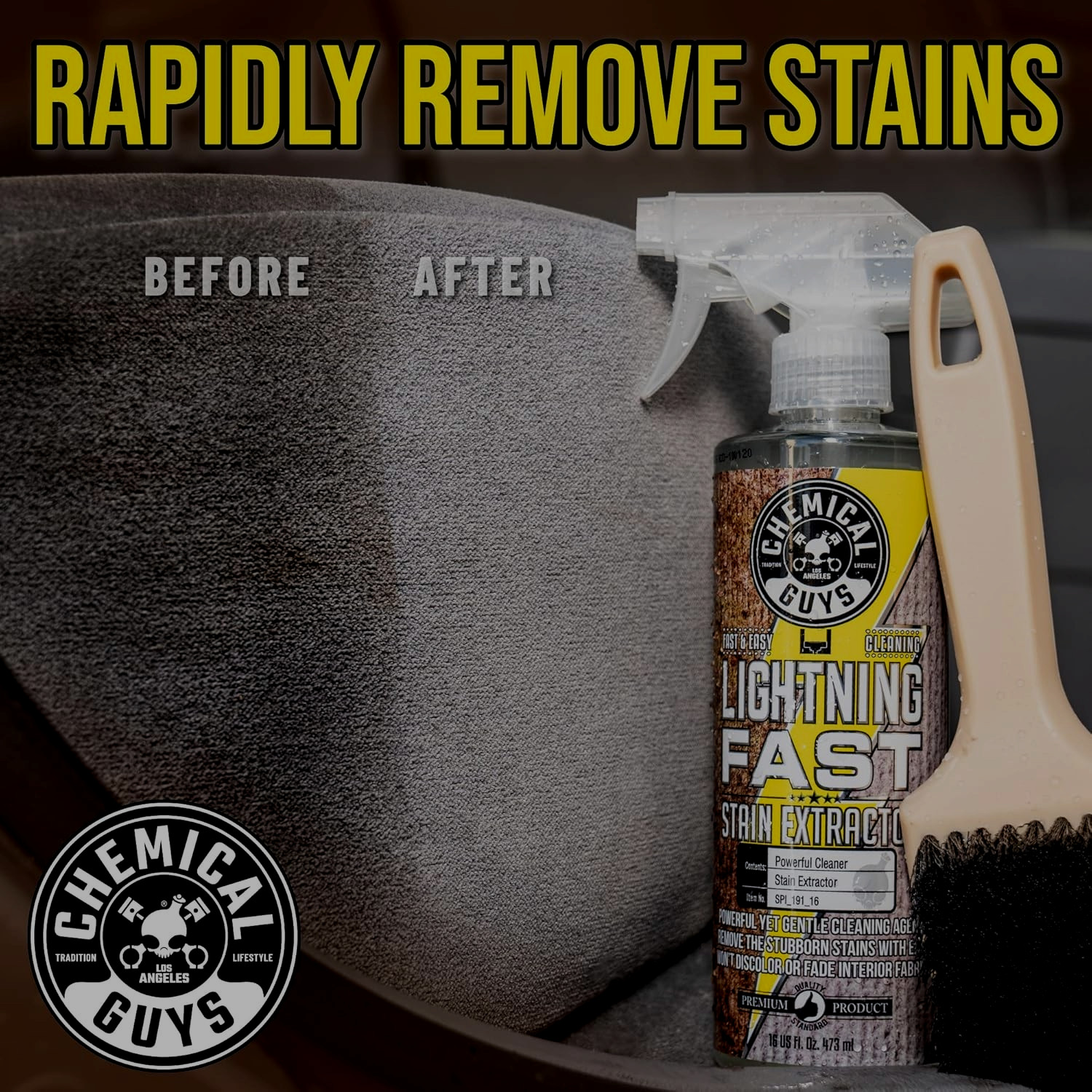 Chemical Guys Lightning Fast Carpet and Upholstery Stain Extractor