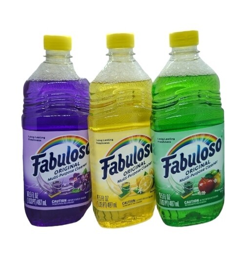 FABULOSO 3PK 16.5FL OZ (LAVENDER SCENT)(R LEMON SCENT)(PASSION FRUITS SCENT)