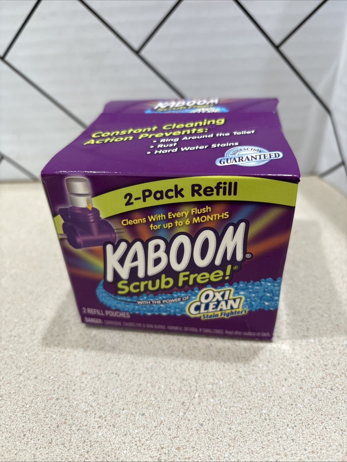 Kaboom Scrub Free Toilet Cleaner Refill, 2-Count