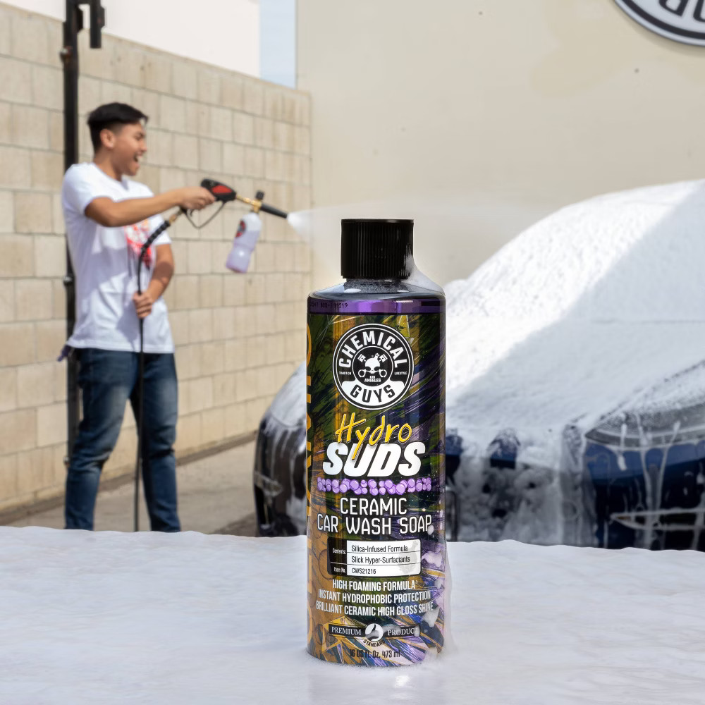 Chemical Guys CWS21216 – Hydrosuds Ceramic Car Wash Soap (16 oz)