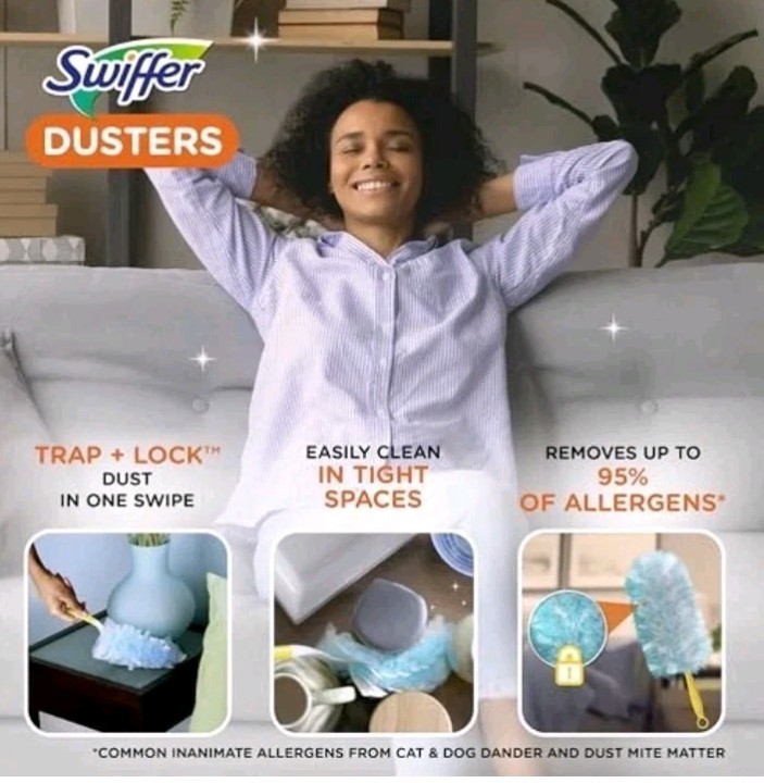 SWIFFER DUSTERS REFILLS 10 CT PACKAGING MAY VARY 20182535 – BLUE