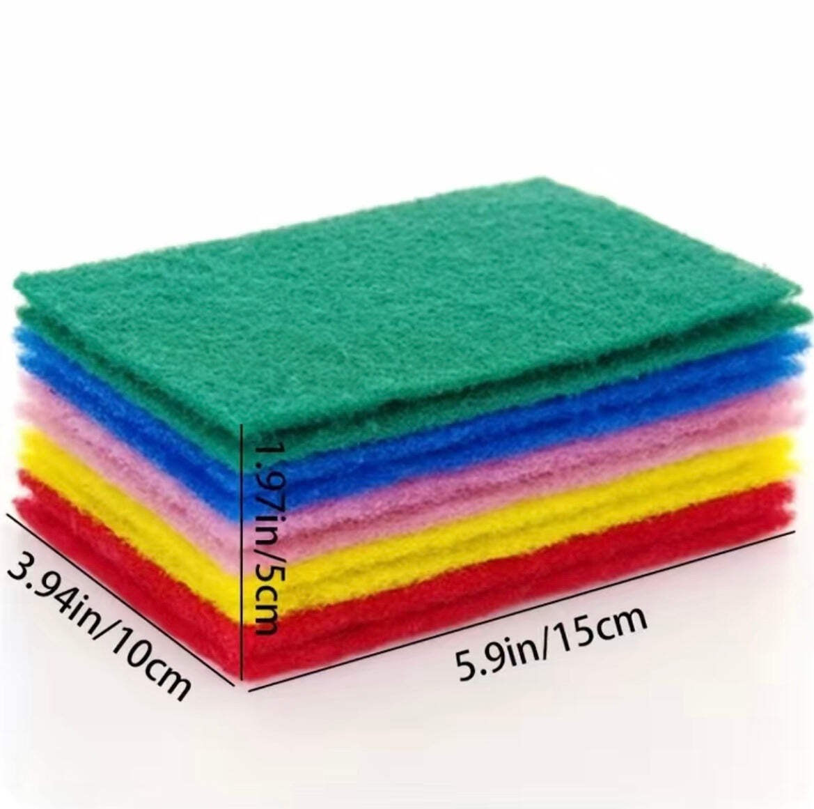 10 Pack of heavy duty cleaning pads