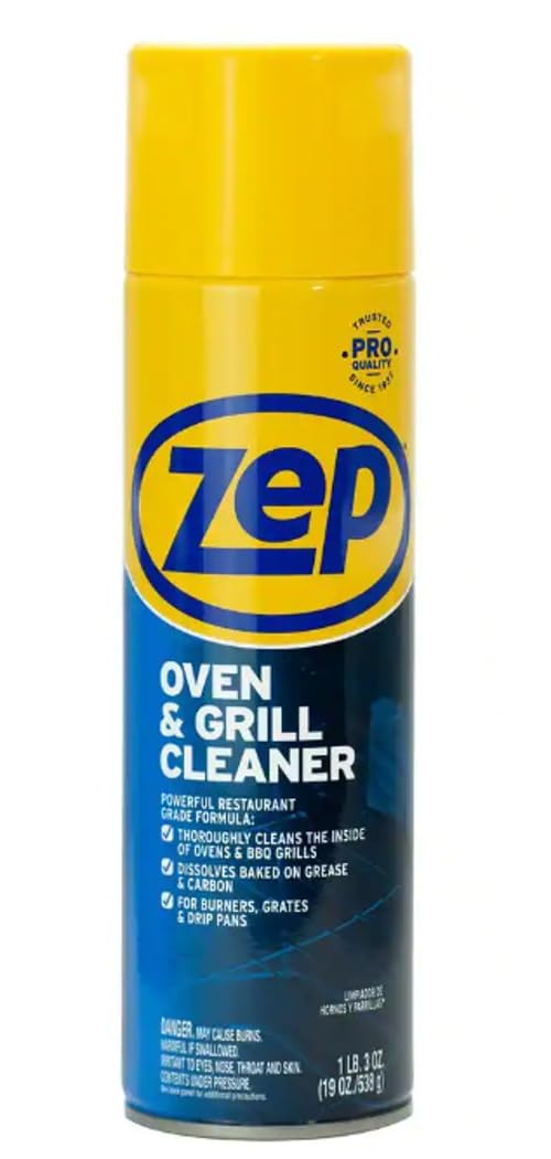 Zep Heavy Duty Oven & BBQ Grill Cleaner 19 oz. Dissolve Grease No Scrubbing