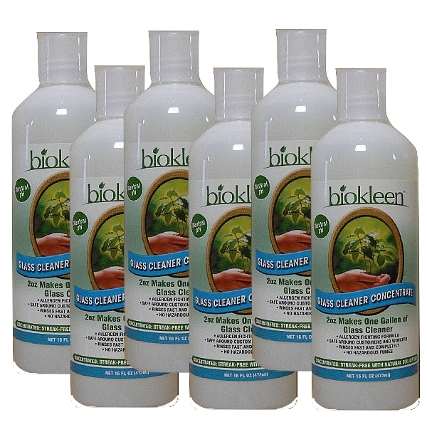 Biokleen 16 oz Concentrated Glass Cleaner (12 Pack)