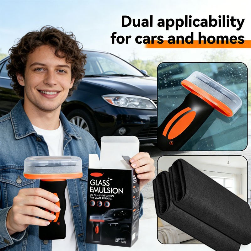 Qifor Glass Cleaner,Qifor Car Oil Film Cleaner Glass Guard,Automotive Oilfilm
