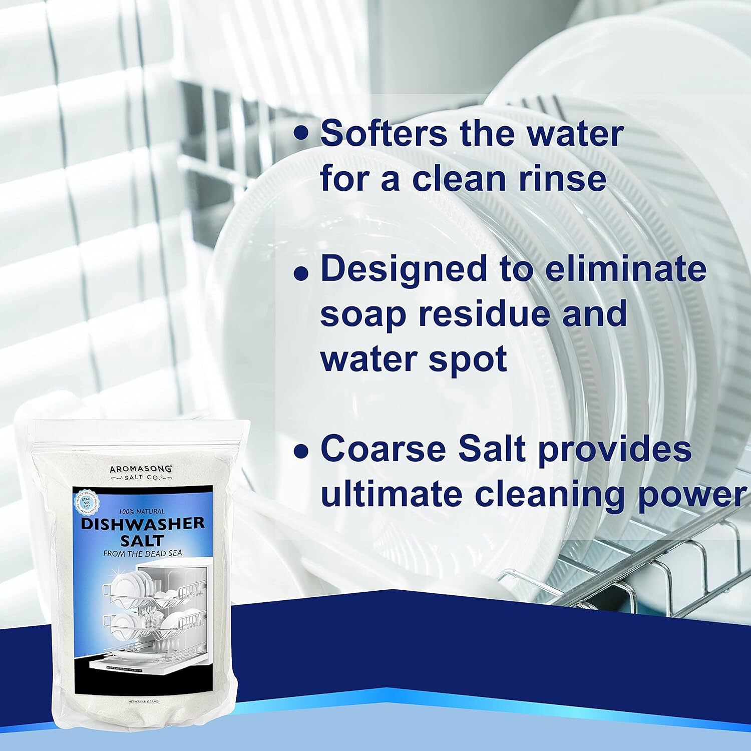 Aromasong Dishwasher Salt 5 lb
