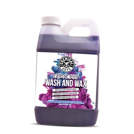 & Wax Foaming Car Wash Soap – Soap for 64 Ounce (Pack of 1) Extreme Bodywash