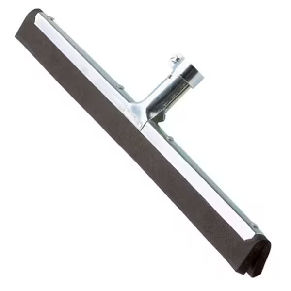 22 in. Dry Floor Squeegee for Garage, Driveway, Sidewalk Tile Dry Cleaner Broom