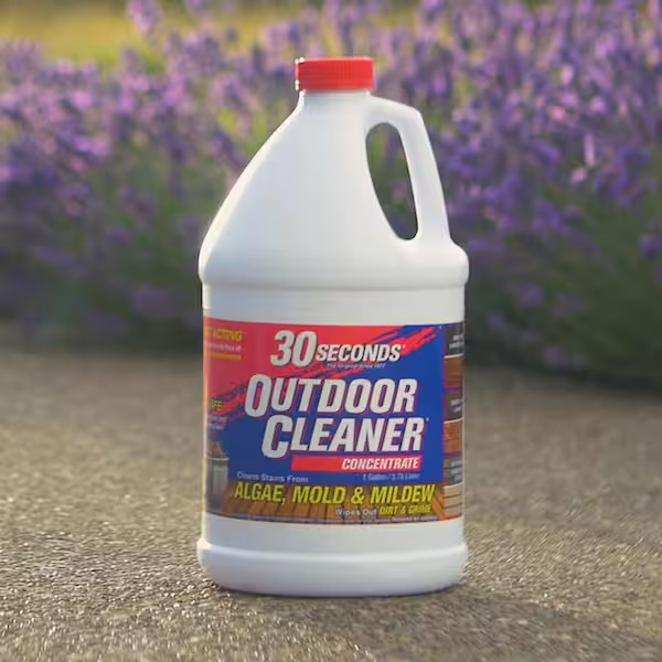 30 Seconds Outdoor Concentrate Algae Mold and Mildew Cleaner (1 Gallon) – 2 Pack