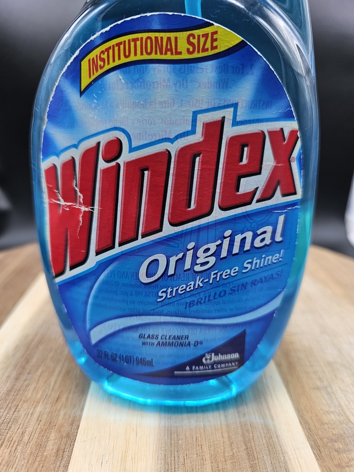 Windex Original Glass Cleaner With Amonia D 32 Oz