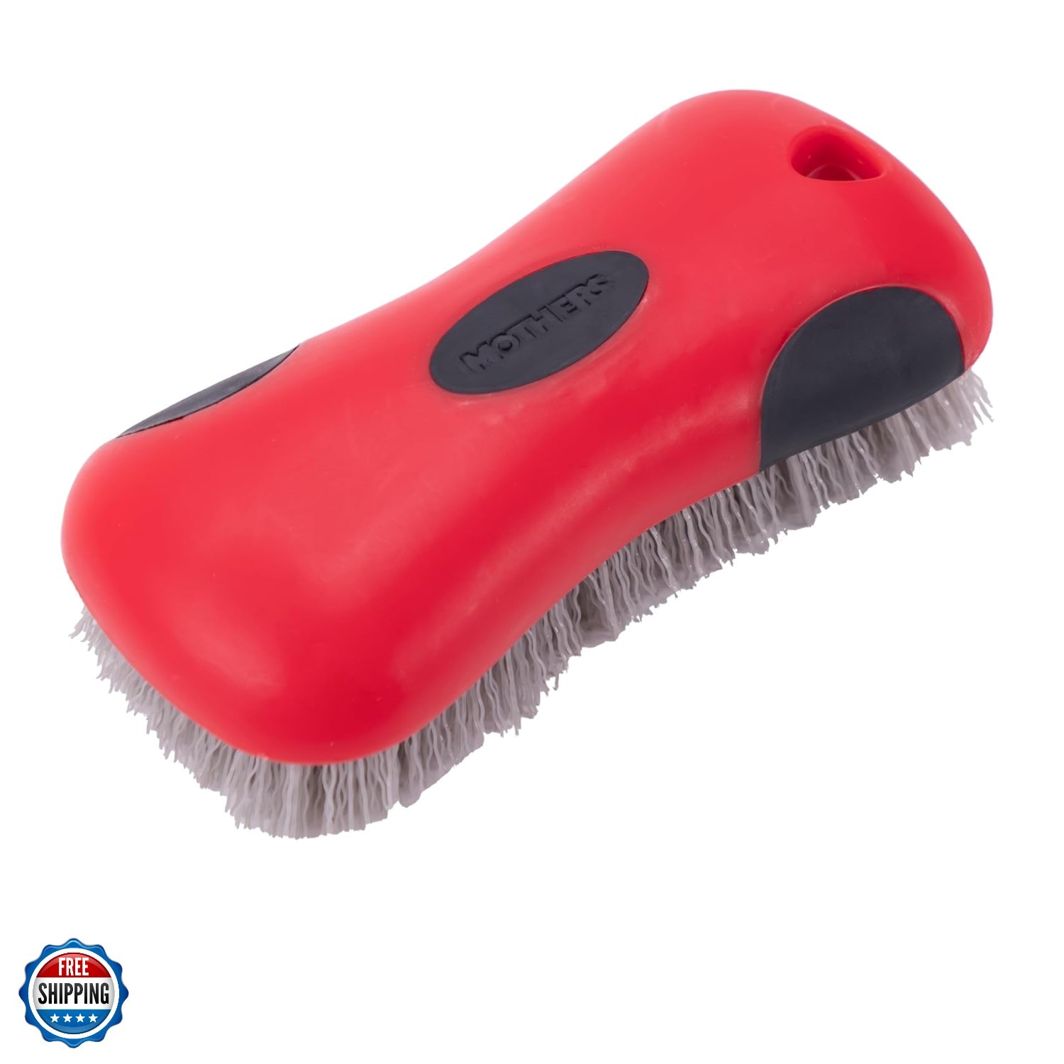 Stiff Bristle Carpet and Upholstery Cleaning Scrub Brush for Automotive, Home…