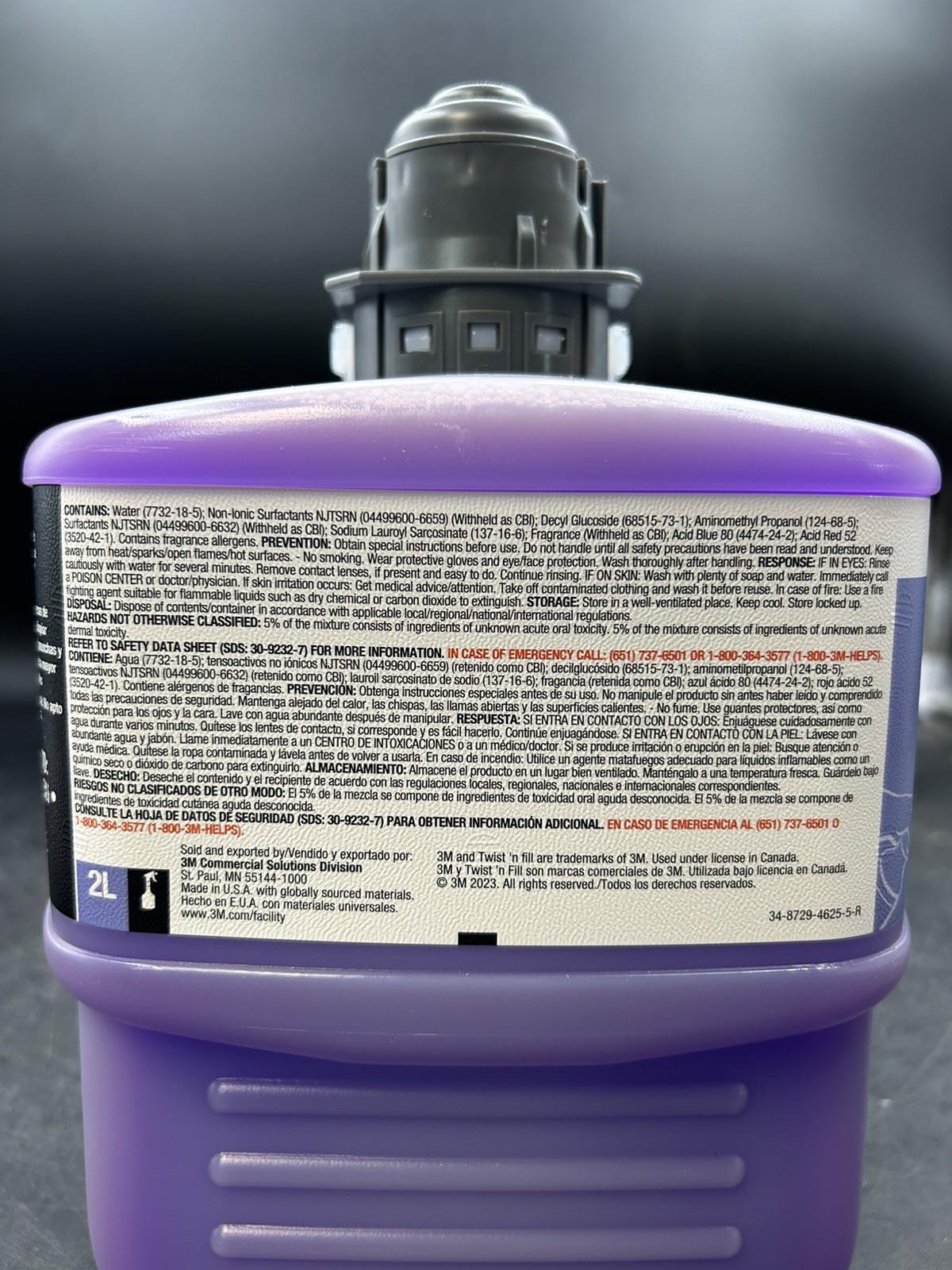 3M Cleaner Concentrate Heavy Duty Multi Surface 2 Liters – Twist Fill 3M 2L