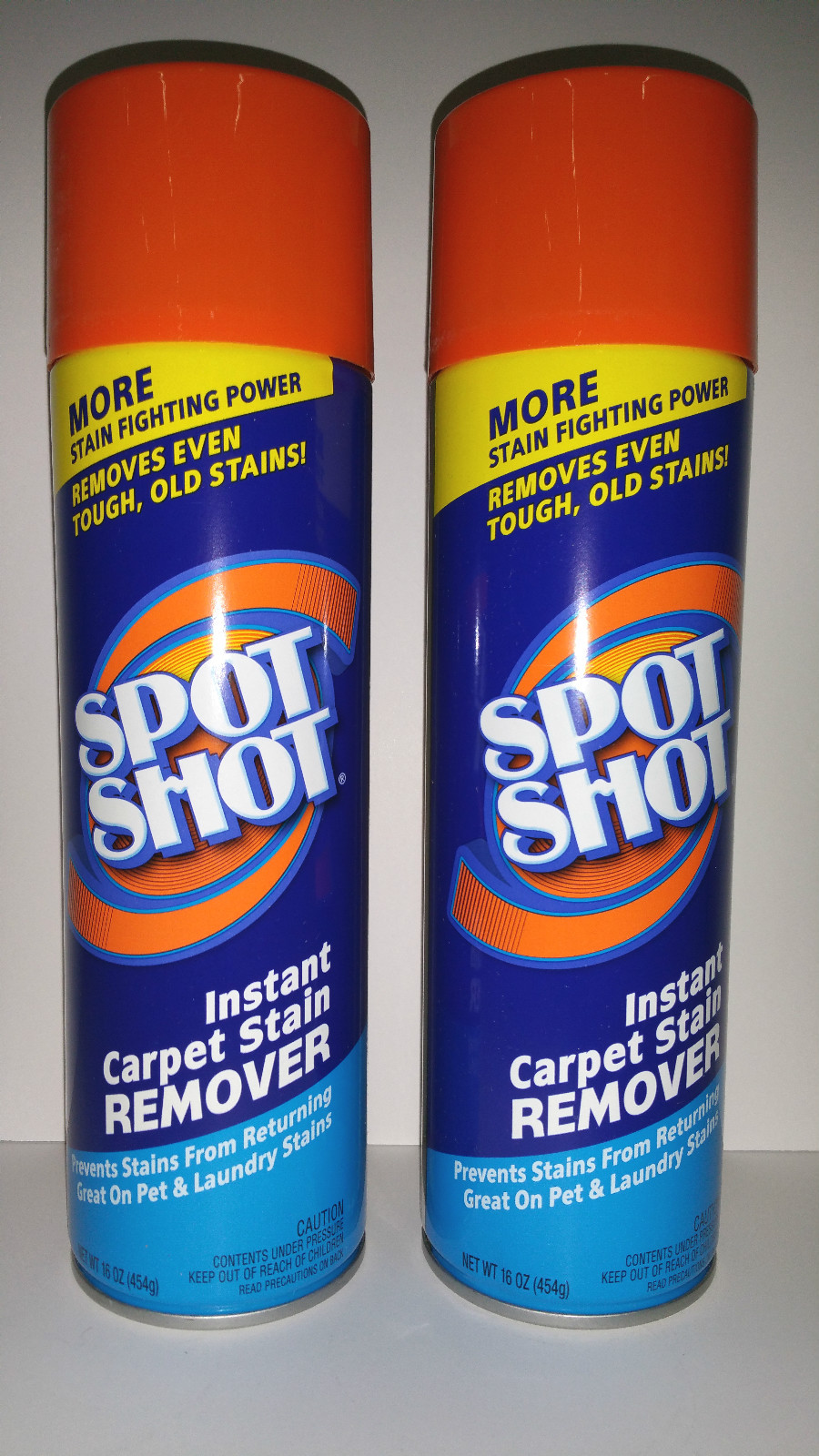 SPOT SHOT Instant Carpet Stain Remover 16 oz ( 2 cans )