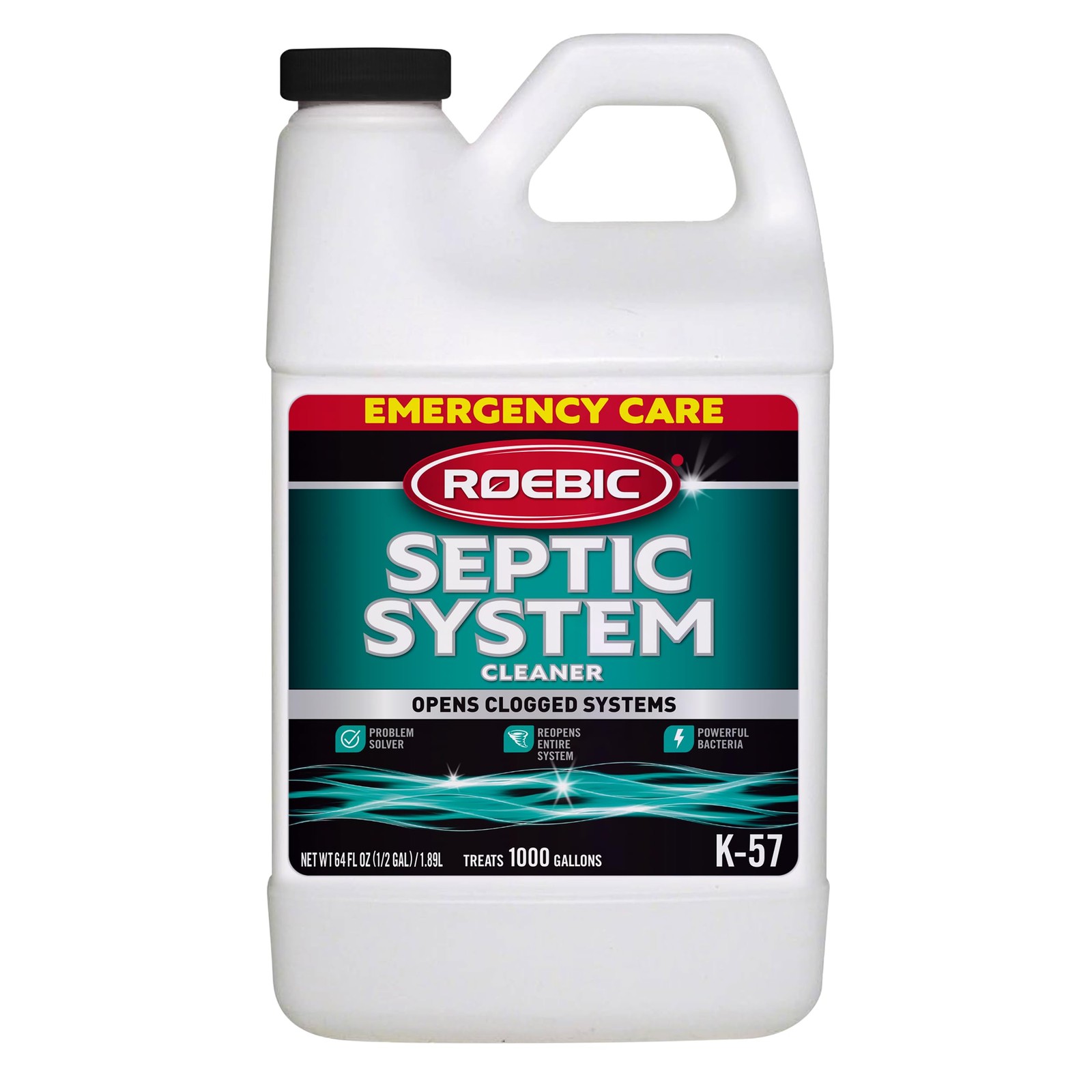 Septic Tank Cleaner Treatment 1 2 Gallon Restores Flow Drains Cesspool