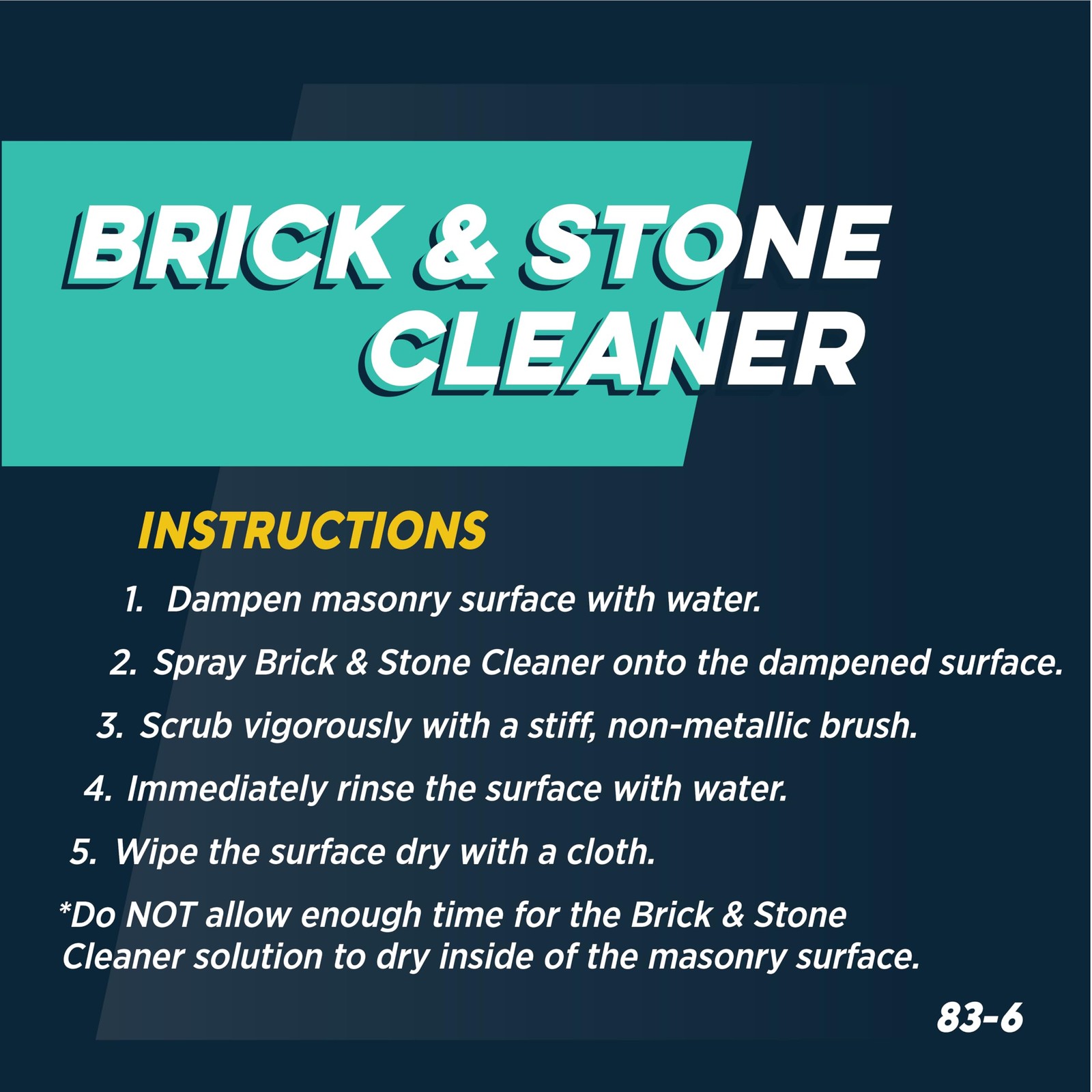 Rutland Brick and Stone Cleaner for Fireplace, Fire Brick, Terracotta, Marble…