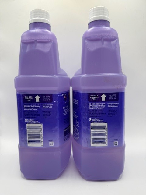 Swiffer WetJet Floor Cleaner Refill Lavender Febreze Scent 42.2 oz Lot of 2 NEW