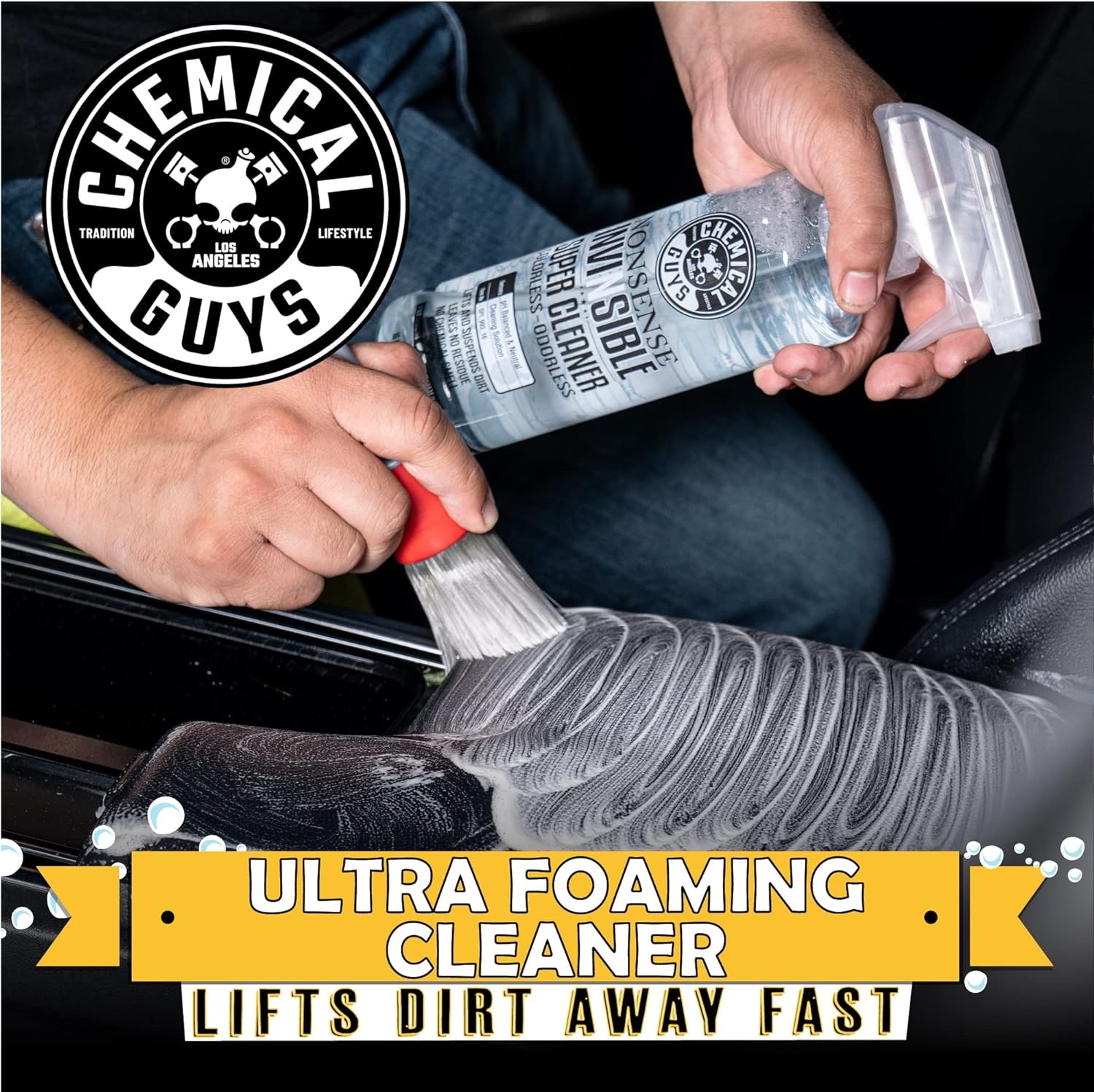 Chemical Guys Nonsense, Odorless Cleaner For Car Interior and Exterior All Purpo