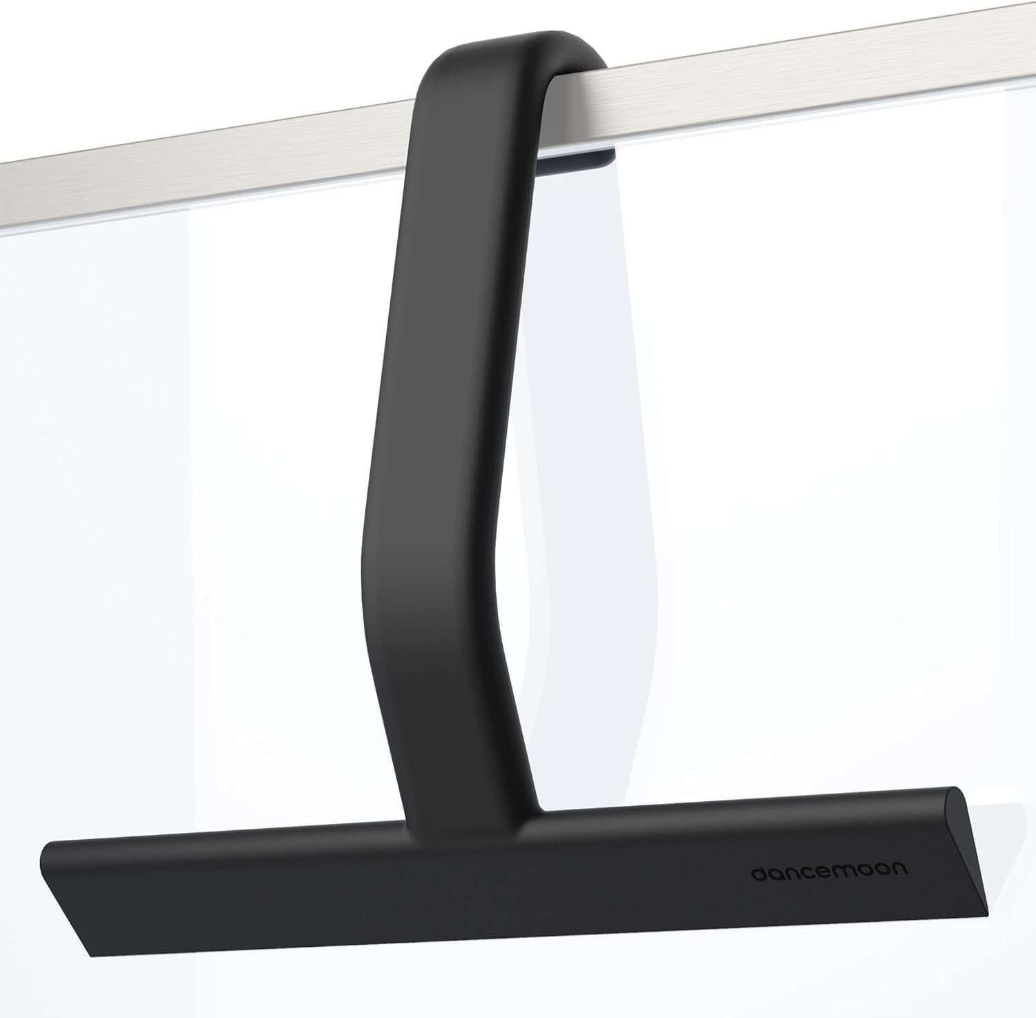 Dancemoon Justhang Shower Squeegee for Glass Doors, All-In-One Award-Winning Sil